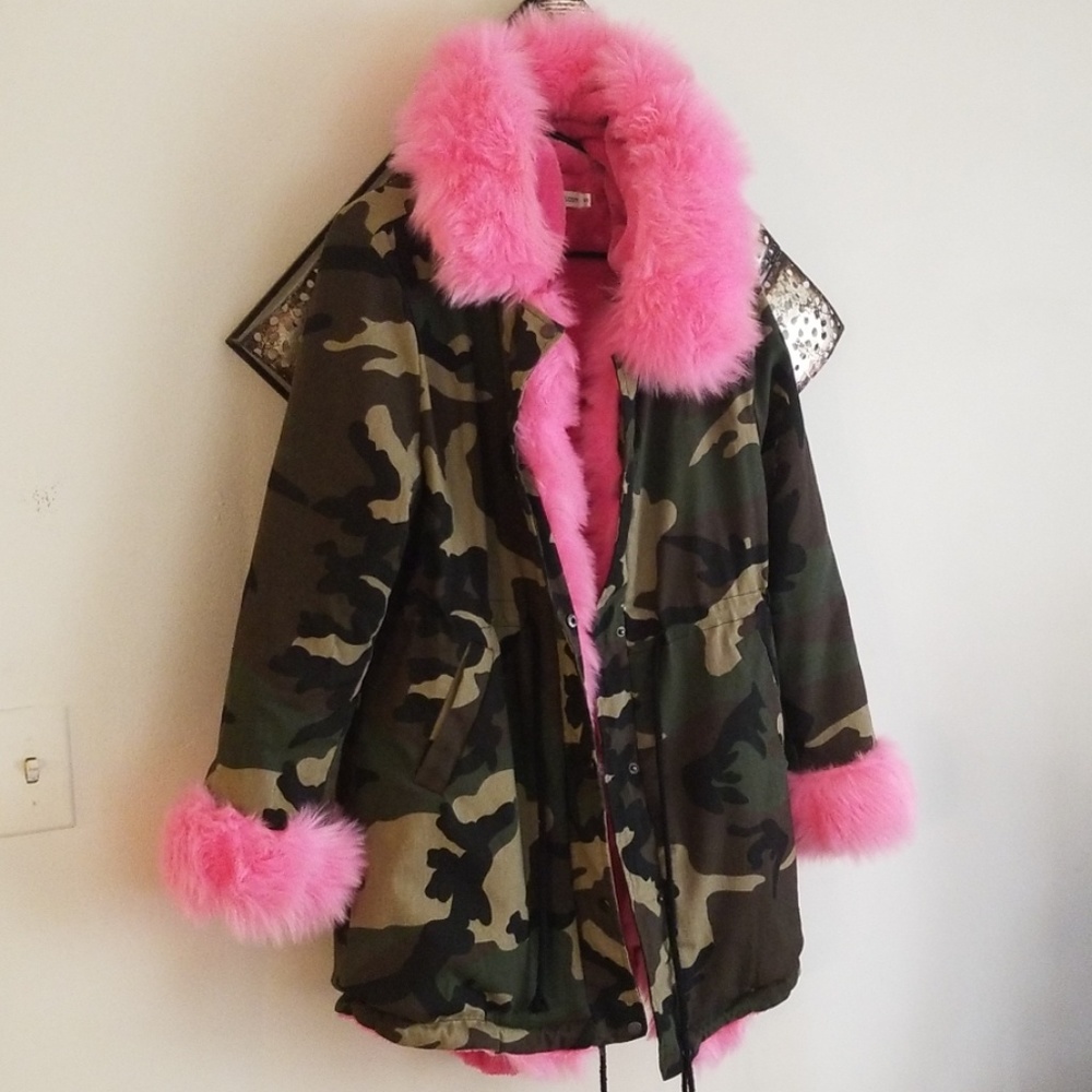 Camouflage  coat